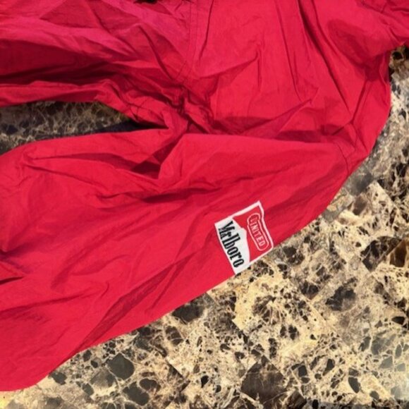 Men's Lightweight Unlimited Red Hooded Qtr Zip Pullover - Large - Picture 3 of 3